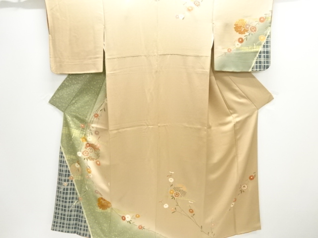 Japanese Kimono / Homongi Tsukesake Silk